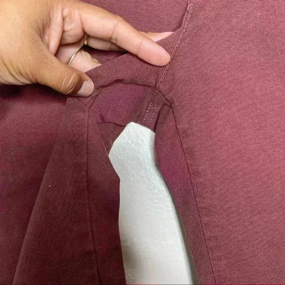 KUHL Women's Brooke Skinny Jeans Burgundy Pants Sz 10 - Picture 10 of 10